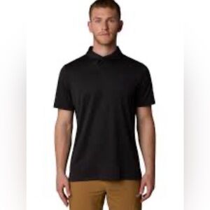 The North Face FlashDry Black Polo Shirt Sz XL